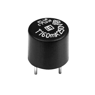 ESKA Kleinsicherung 887.100 träge 250VAC 2,5A 100A radial, kurz Ø8,5mm