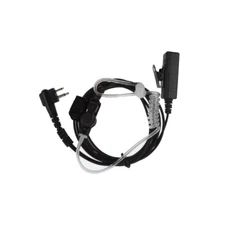 Headset Earpiece PTT Mic 2 pin+1 PAIR EARMOLD for MOTOROLA Radio