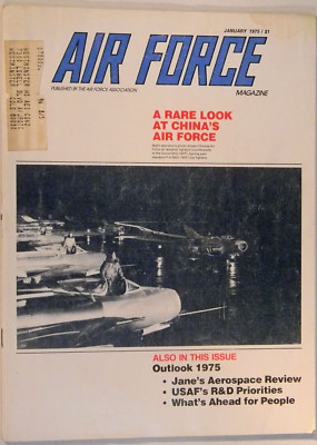 Air Force Magazine, Jan. 1975, NATO's Nukes, Russia Strategy, Dolittle, Bob Hope