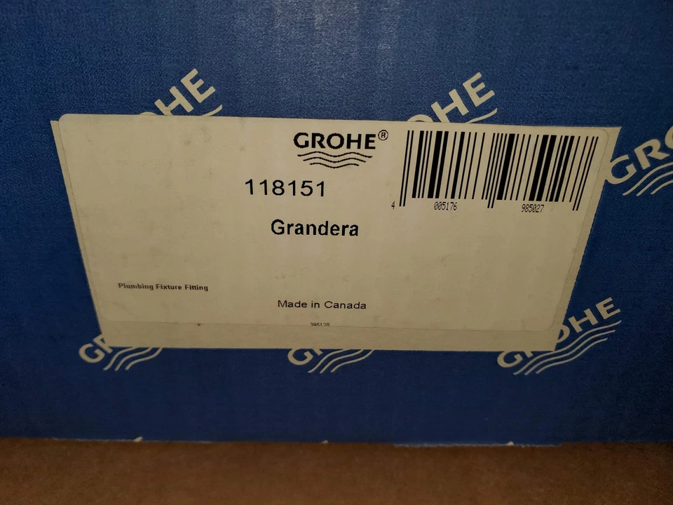GROHE CORP Grohe 19939EN0 Grandera Thermostatic Handle Trim Kit w/ Control Module 198181