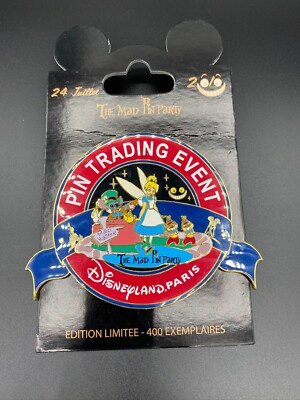 Disney Pin - DLP - Alice in Wonderland - LE VHTF - Jumbo Pin Trading ...