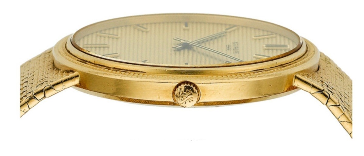 Vintage Patek Phillipe Calatrava 3611 /1 Rare Hobnail Dial