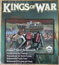 Kings of War Dwarf Steel Behemoth Mantic Games MGKWD401 New Sealed