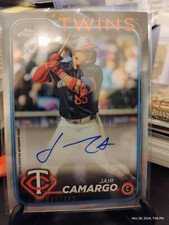 2024 Topps Chrome Update Series Autographs Refractor #ACJAC Jair Camargo /499