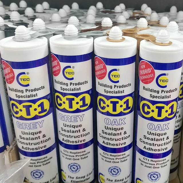 CT1 Sealant & Construction Adhesive (290ml) 9 COLOURS