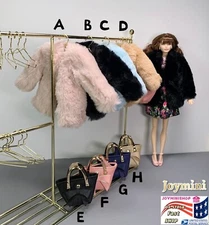 Clothes Bag For Fashion Royalty Integrity Poppy Parker NuFace Dolls Coat Dress