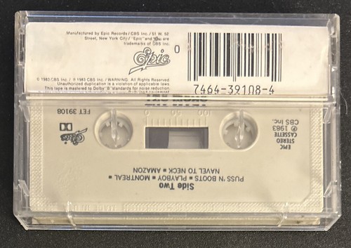 Adam Ant Strip FET39108 Music Cassette Tape (CBS/Epic 1983 Used) - Picture 6 of 10