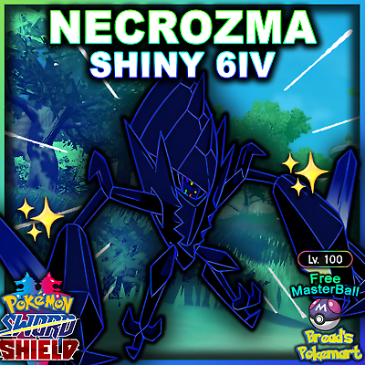 ✨Ultra SHINY Solgaleo Lunala Necrozma 6IV ALL 3 Events✨ Pokemon SWORD and  SHIELD