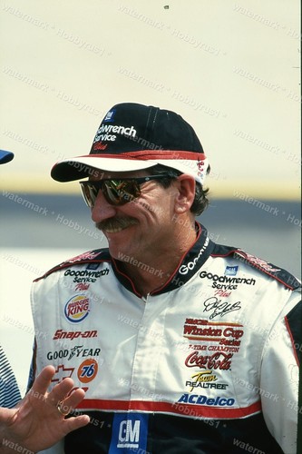 DALE EARNHARDT NASCAR Auto Racing Bristol 2000 Original 35mm Photo Slide - Picture 2 of 2