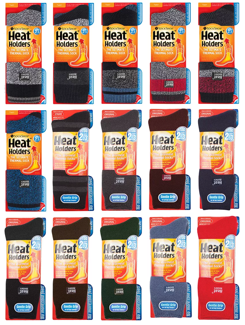 Heat Holders - Men's Hot Polar Thermal Socks for Winter