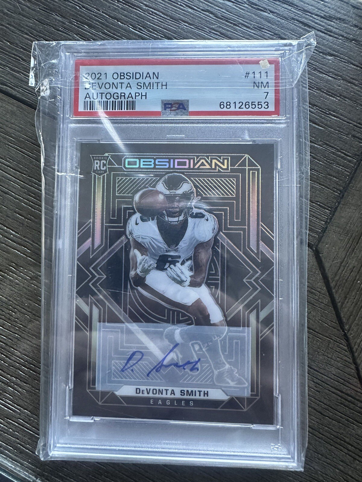 2021 Panini Obsidian - Rookies #111 Devonta Smith (RC)