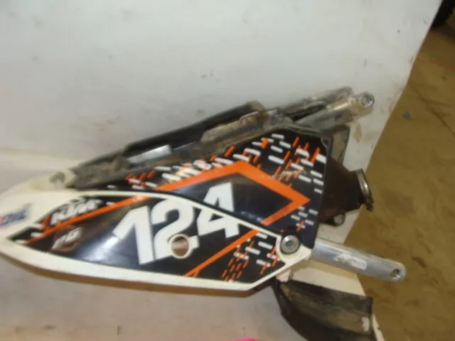 KTM sx 65 2011 OEM caja de aire sección trasera subchasis placas de matrícula marco guardabarros trasero Foto 4 de 4