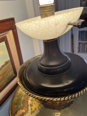 VINTAGE FREDERICK COOPER ASIAN CHINOISERIE BRASS Ginger Jar TABLE