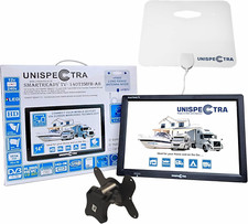 Unispectra ® 14 pollici Smart Ready TV 12V 220V tv portatile con digitale Terres