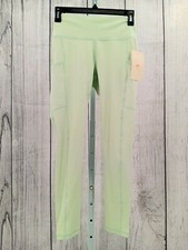 Fabletics Women's High-Waisted Leggings - Seafoam Green - Small AF4-10