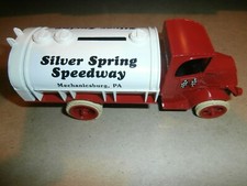 Vintage Ertl Silver Spring Speedway Mechanicsburg PA Diecast MACK Truck Bank