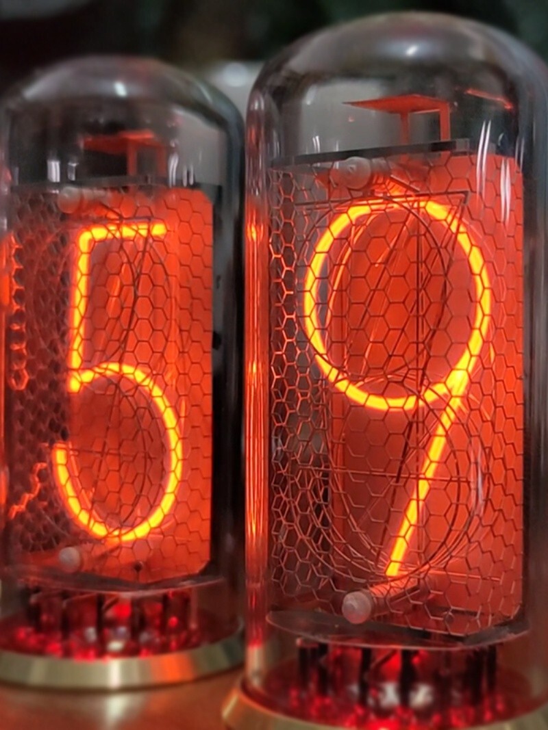 1 pz. Tubo Nixie IN-18 per orologio fai da te indicatore di gas