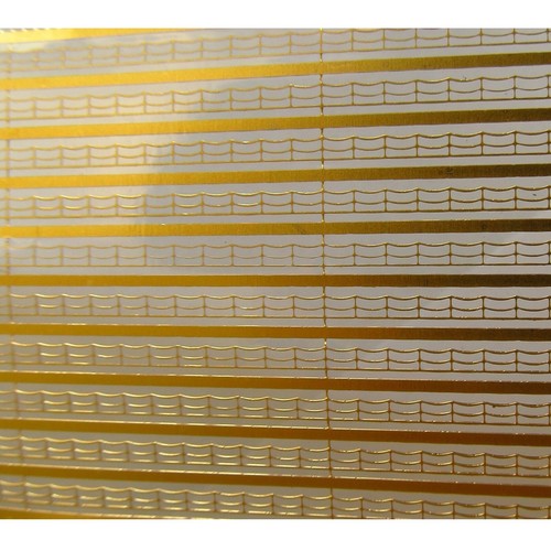 Metallic Details MD70004 Ship accessories 1:700 Double stranded rail with sags - Picture 13 of 24