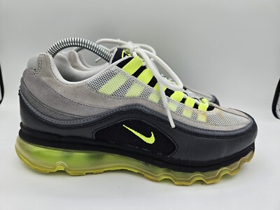 Nike Air Max 24-7, Black, Gray, Volt Yellow, Size 12, preowned s-l400.jpg main image 2