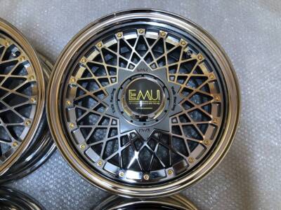 希少 RAYS Volk Racing 6Jx14+38 PCD100-4H JDM Wheels RAYS Volk Racing EMU 14inch 6J+25 mesh 4H√óPCD114.3