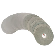 8" inch Diamond Coated Flat Lap Disk Grinding Disc Abrasive Wheels Grit 60-3000