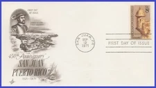 USA4 #1437 U/A ARTCRAFT FDC   San Juan