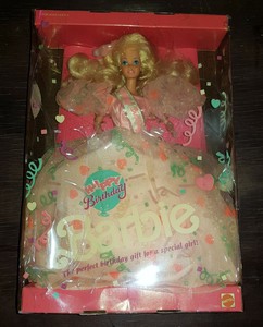 barbie happy birthday 1990
