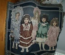 USPS Classic American Doll Stamps Tapestry Cotton Throw Collectors Blanket NEW