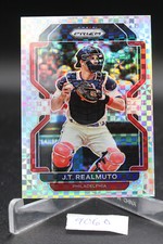 2022 Panini Prizm - Tier III J.T. Realmuto #255 Power Plaid Prizm /75