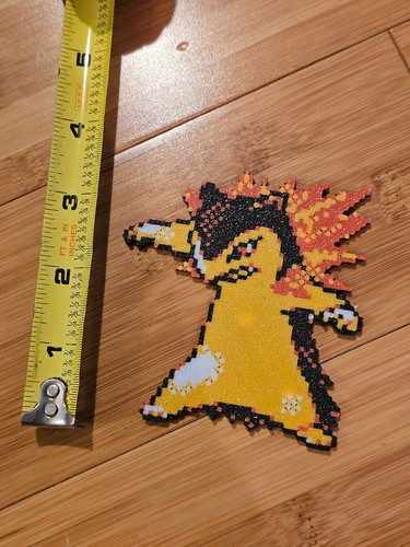 Pokemon Retro Pixel Sprite 3D Printed Magnet - Pikachu, Snorlax, Flareon, & More - Picture 243 of 269