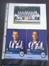 original signierter Autogrammkartensatz  Hertha BSC Berlin 2002/03