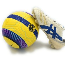 Size 5 Soccer Ball, Thermal Bonded Waterproof PU World Cup Quality League Match