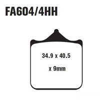 Bremsbelag BremsbeläGe EBC EPFA604 4H Vorne FüR BMW S 1000 RR ABS Bj. 2009-2018