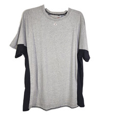 Bulwark Flame Resistant Mens T Shirt XL Short Sleeve Gray 6.4 ATPV ARC Rating