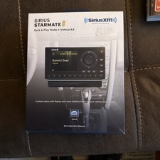 Sirius Starmate 8 Dock  Play Radio/Vehicle Kit For SiriusXM Satellite Radio NEW