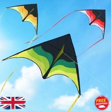Yongjian Large Delta Kite for Adults & Kids Easy Fly Beach Kite with 100m StriNG
