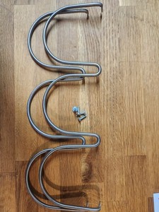 Under Cabinet Metal Wine Rack 