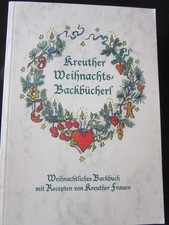 Kreuther Weihnachts Backbücherl, Kindegarten Rar Landfrauen Backbuch Top