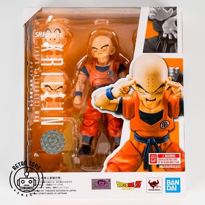 KRILLIN Earth's Strongest Man DRAGON BALL Z SH Figuarts Tamashii Nations Super