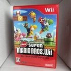 New Super Mario Bros. Wii Nintendo Wii NTSC-J Japanese Version US Seller