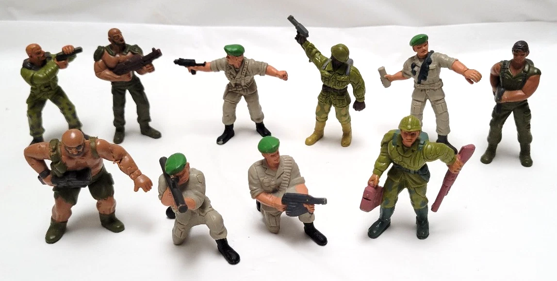 Mattel Military & Adventure Action Figures 1986 Year Manufactured