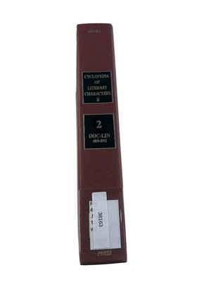 Cyclopedia of Literary Characters II Magill 1990 Volume 2 Salem Press
