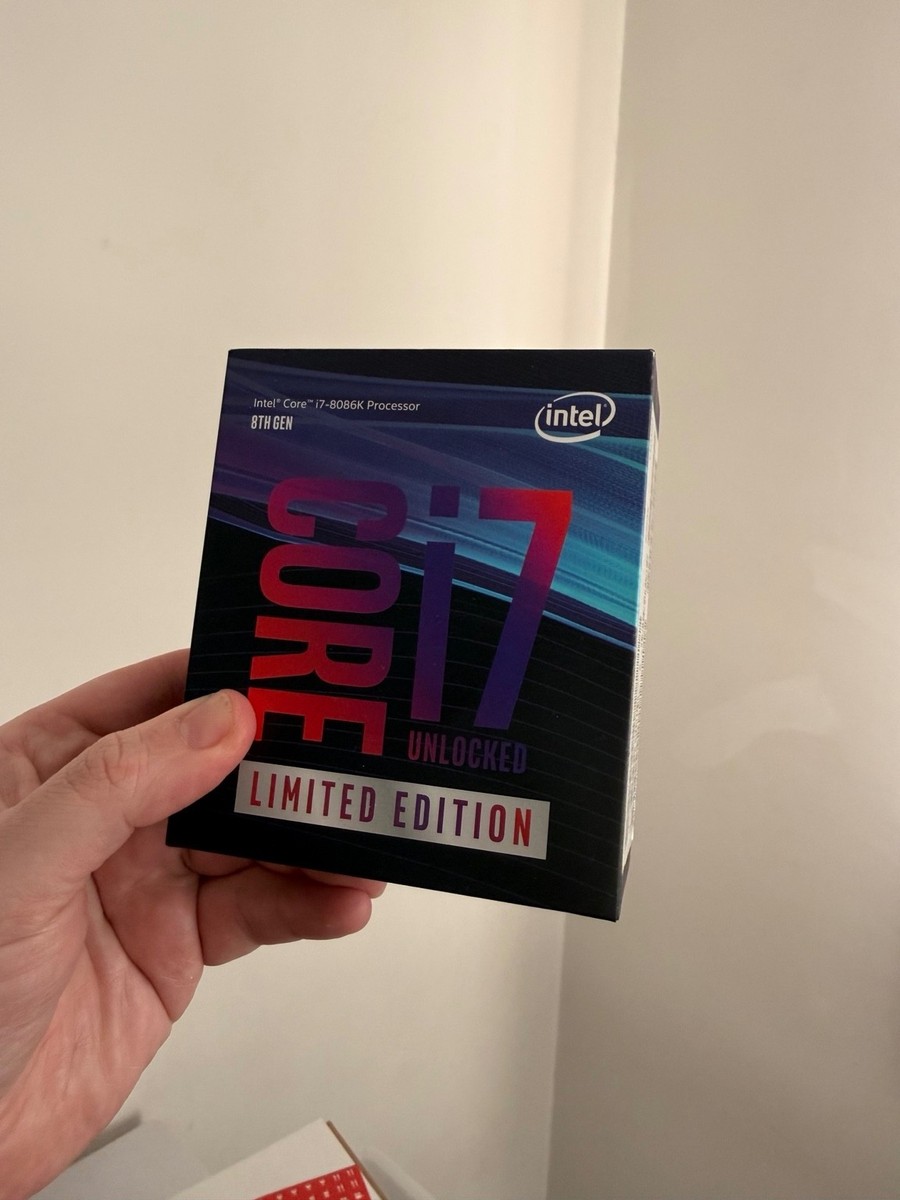 Limited Edition - Intel Core i7 8086k 8th generation | eBay