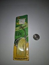 Vintage Uncle Josh Pork Rind Kicker Fishing Lure TT1