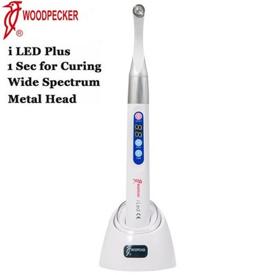100% Woodpecker Dental iLED PLUS Curing Light Lamp 2500mW Wide Spectrum
