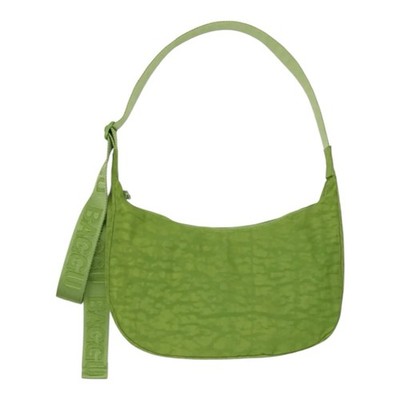BAGGU Green Juice Medium Crescent Crossbody Bag Purse New Hard To Find