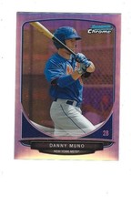 2013 Bowman Chrome Prospects Refractors #BCP28 Danny Muno /500  NEW YORK METS