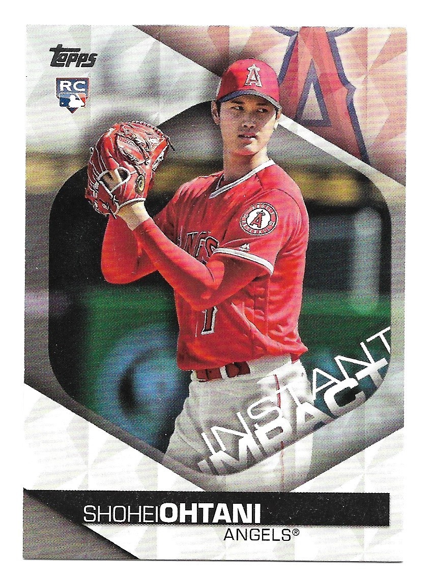 Shohei Ohtani #II-7 Baseball Cards 2018 Topps Instant Impact trading card — raw and PSA graded price guide