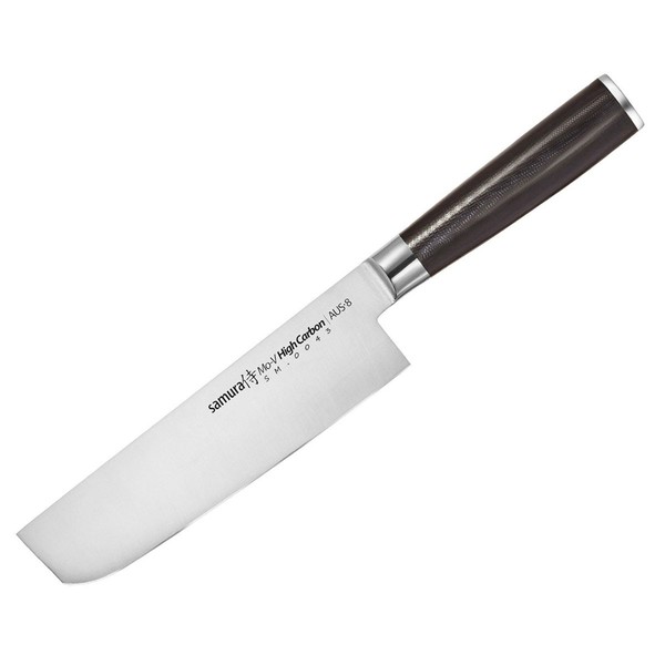 Samura MO-V Nakiri Messer Mit 16,7 Cm Edelstahlklinge Und G-10 Griff, SM-0043-image