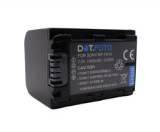 NP-FH70 NP-FH60 1800mAh Battery for Sony HDR-CX106 CX540 HC5 PJ610 UX20 XR200